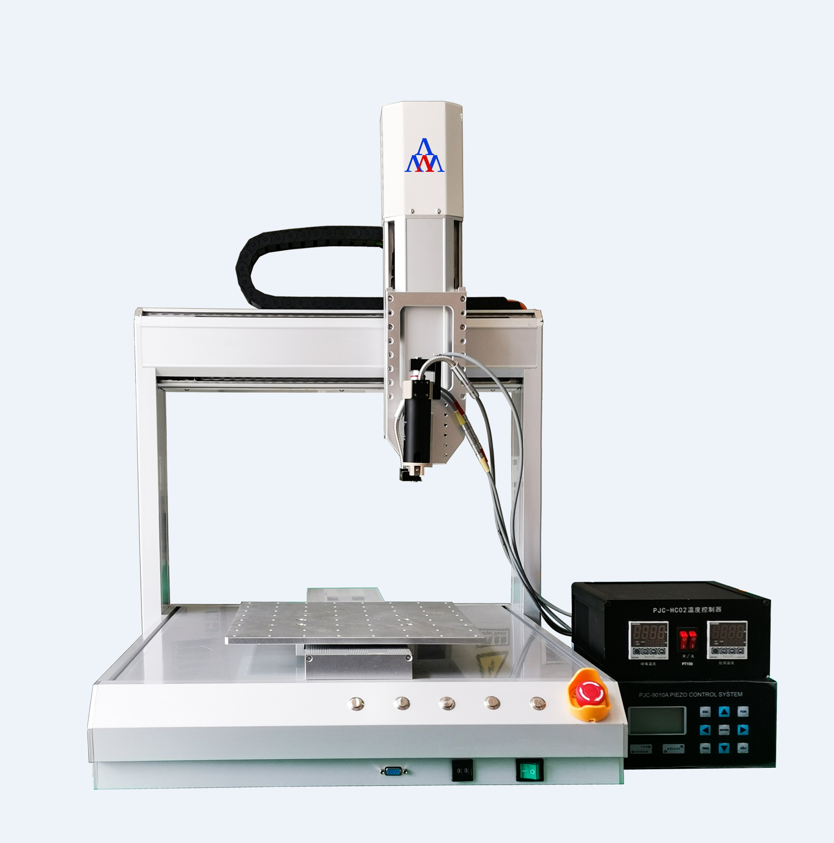 500型材絲桿機(jī)帶壓電噴射閥